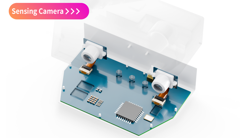 センシングカメラ分解図