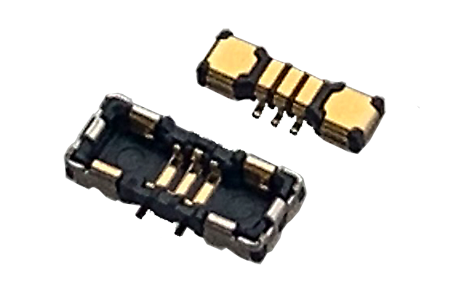 웨어러블 디바이스용 기판 대 기판 커넥터 5811시리즈 제품화 감합면 플랫 구조에 의한 공간절약으로 대전류와 높은 견뢰성을 실현