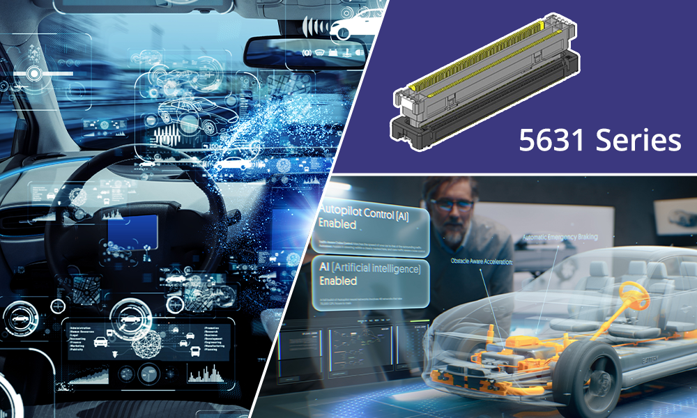 省スペース / フローティング機構 / 高速伝送　0.5mmピッチ基板対基板コネクタ