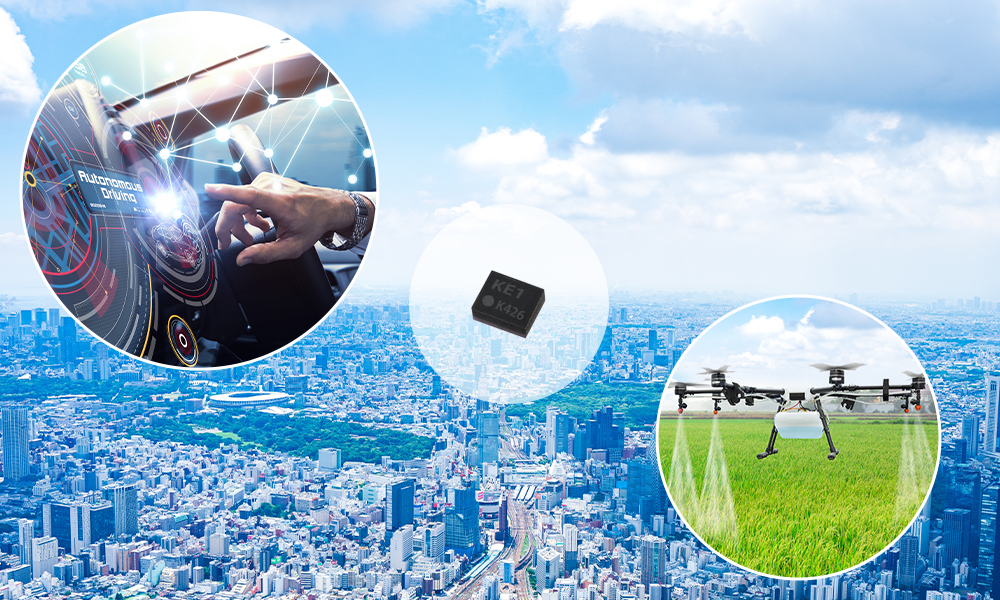 位置情報の精度向上に貢献、GNSS用SAWフィルタ新製品