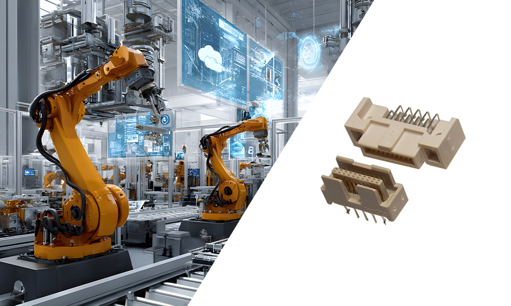 1.27mmピッチ・小型2ピースタイプの基板対基板コネクタ