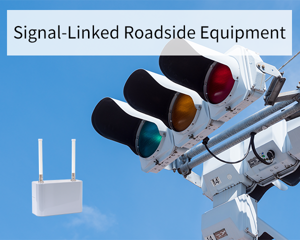 Signal-linked roadside equipment