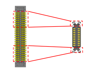 Maximum current of 5A is applicable to the metal covers