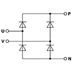 F型ダイオード回路図1